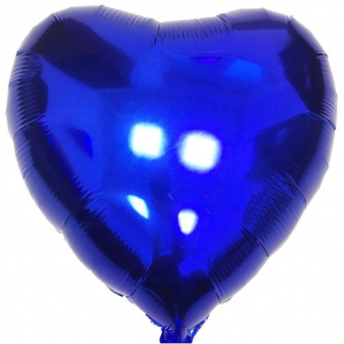 Сердце 18", синий
