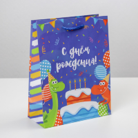 Пакет Вспоминая LV, Дизайн №2, Белый, Металлик, 32*26*10 см