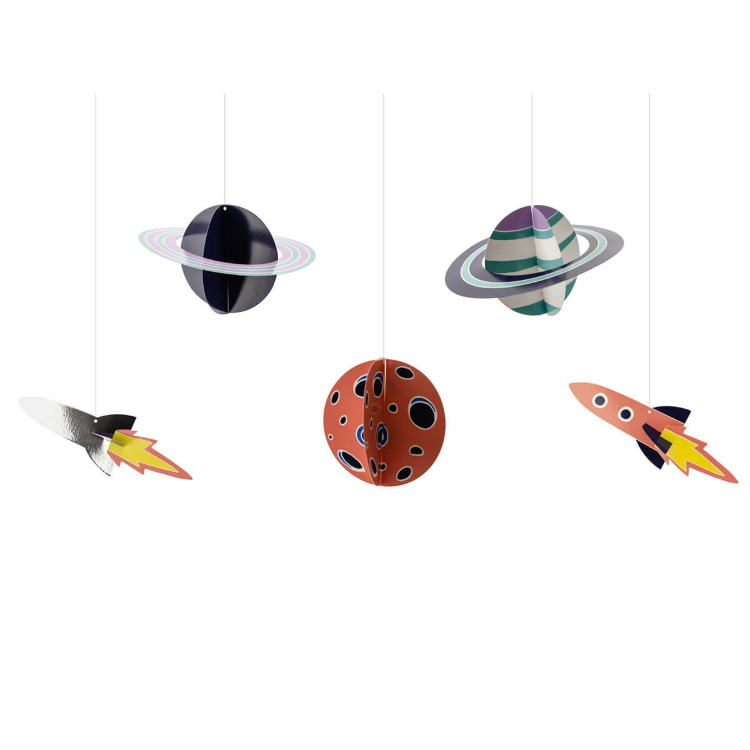 Фигура Космос 3D 19см 5шт