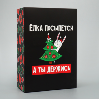 Коробка складная «Держись», 16 × 23 × 7.5 см