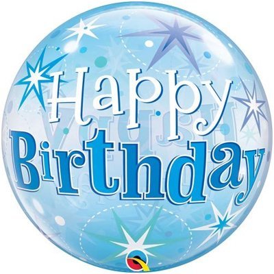 BUBBLE 22" HB Искры синий