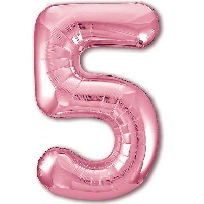 Агура Цифра, 5 Slim, Розовый фламинго