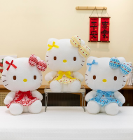 Кошечка Келли с пледом, 45см