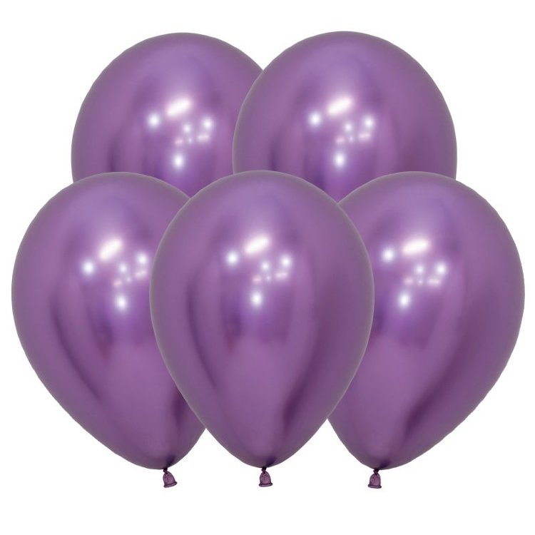 Рефлекс Фиолетовый, (Зеркальные шары) / Reflex Violet 12"/30 см 12 шт