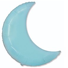 36" МЕСЯЦ Пастель Blue (голубой)