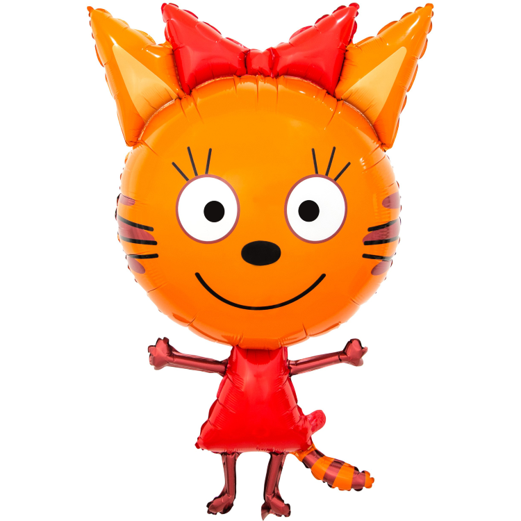 Шар (34''/86 см) Фигура, Три Кота, Карамелька