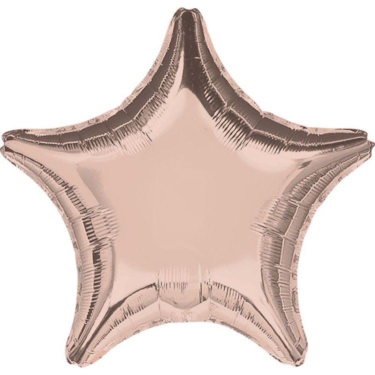 ЗВЕЗДА 19" Металлик Rose Gold