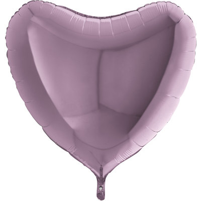 СЕРДЦЕ 36" Металлик Lilac