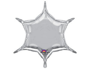 А Б/РИС ШЕСТИКОНЕЧНИК 22" Металл Silver